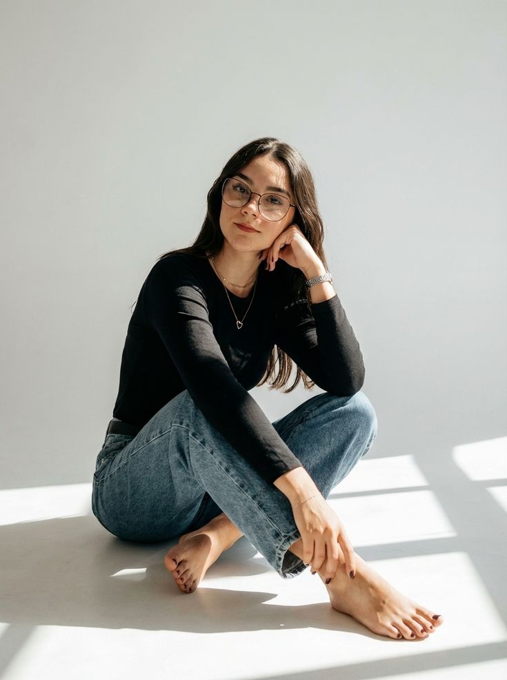 Emma Davies in her woodworking studio